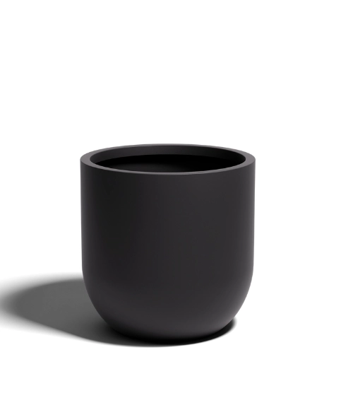 Duża donica do ogrodu Primo 70 czarna